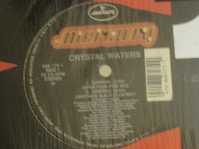 CRYSTAL WATERS SURPRISE 12'' ORIG '91 MERCURY HOUSE BASEMENT BOYS VG+ SHRINK!