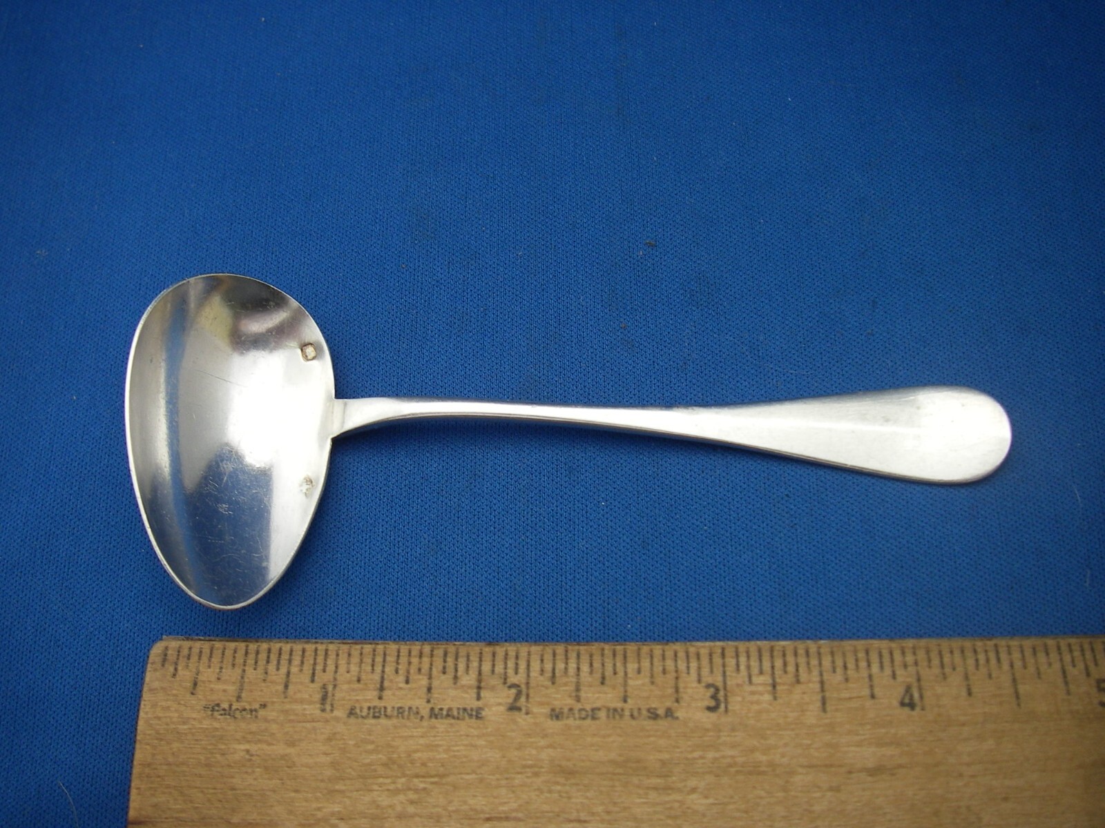 Good French 950 Silver INFANT / INVALID FEEDER SPOON-Transverse Bowl-BF et Cie