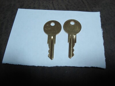 Locksmith CH751 RV compartment key pair See Description