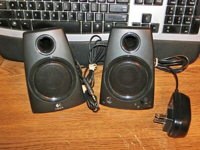 Logitech Z130 Computer System Stereo Speakers Compact Desktop