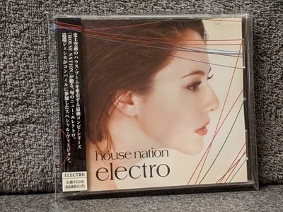 HOUSE NATION: ELECTRO - RARE OOP PROMO CD - JAPAN (OBI) - FREE SHIPPING