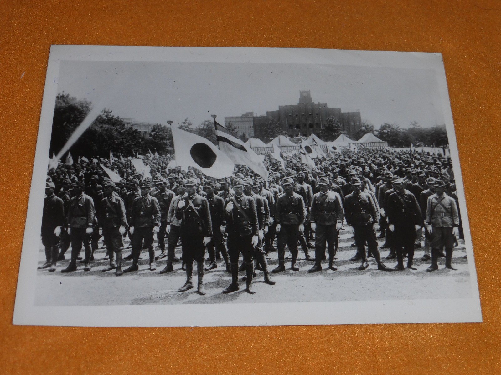 Japanisch-Chinesischer Krieg Foto Soldaten Tokio Mandschukuo 1939 Japan China