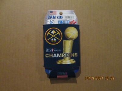 NBA Denver Nuggets Vintage 2023 Finals Chmapions Logo 2 Sided Can Cooler