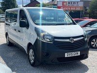 2015 Vauxhall Vivaro 1.6 CDTi 2900 L2 H1 Euro 5 5dr (9 Seat) MPV Diesel Manual