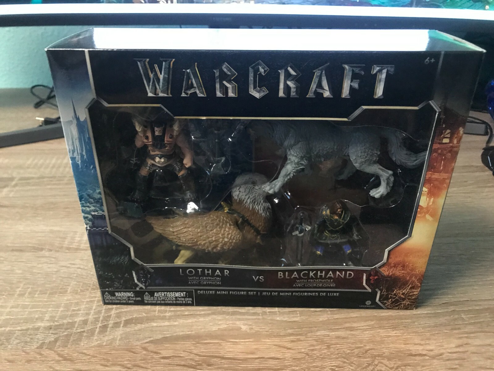 World of Warcraft Sammelfigur Figuren Set Lothar Blackhand