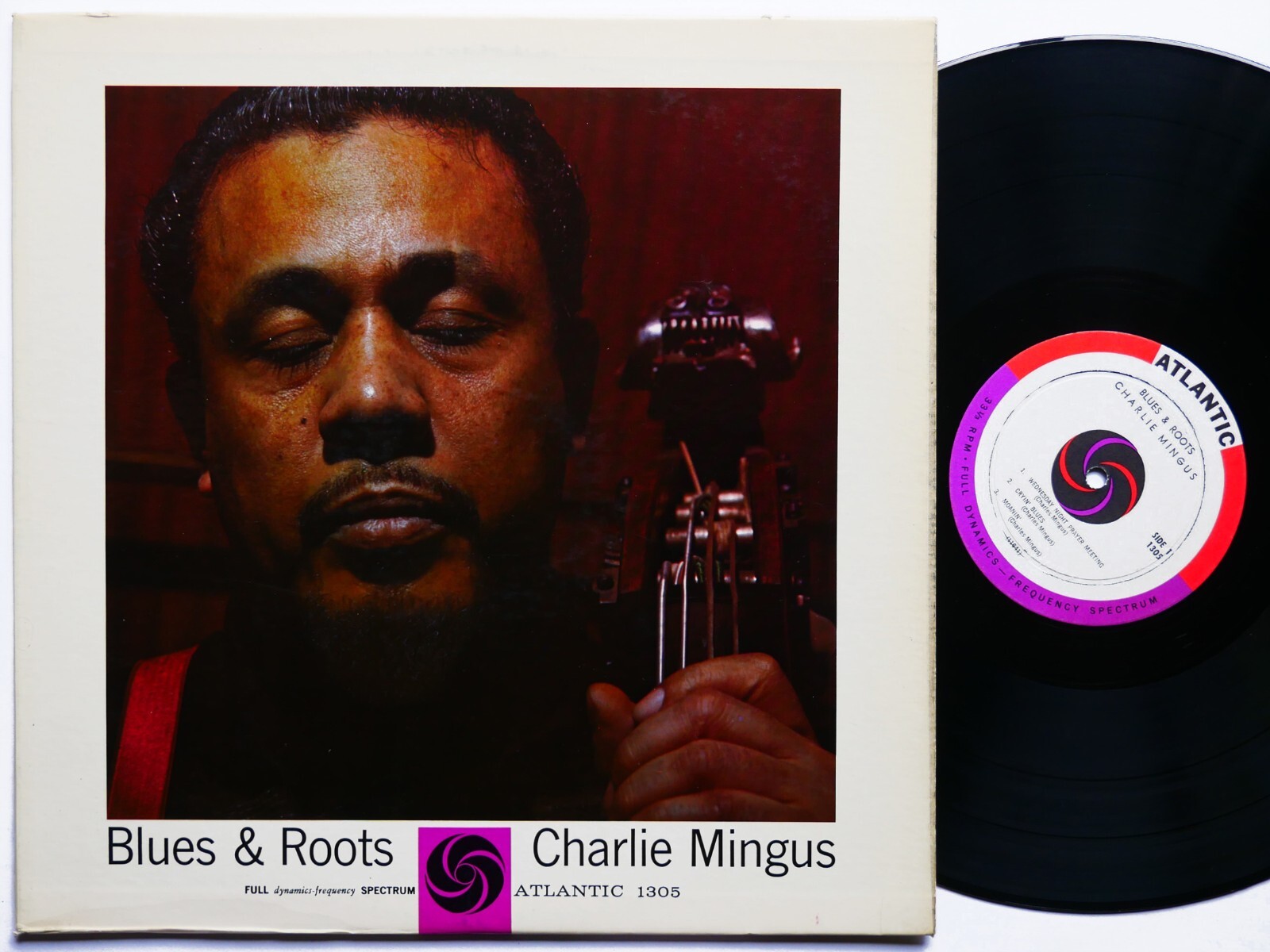 CHARLIE MINGUS Blues & Roots LP ATLANTIC 1305 DG MONO Mal