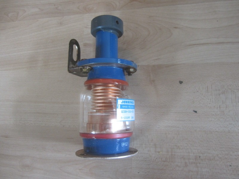 Jennings Vakuumkondensator Vakkum Kondensator Gcsn 100 15s 5-100pf 15kv 9342 Ha
