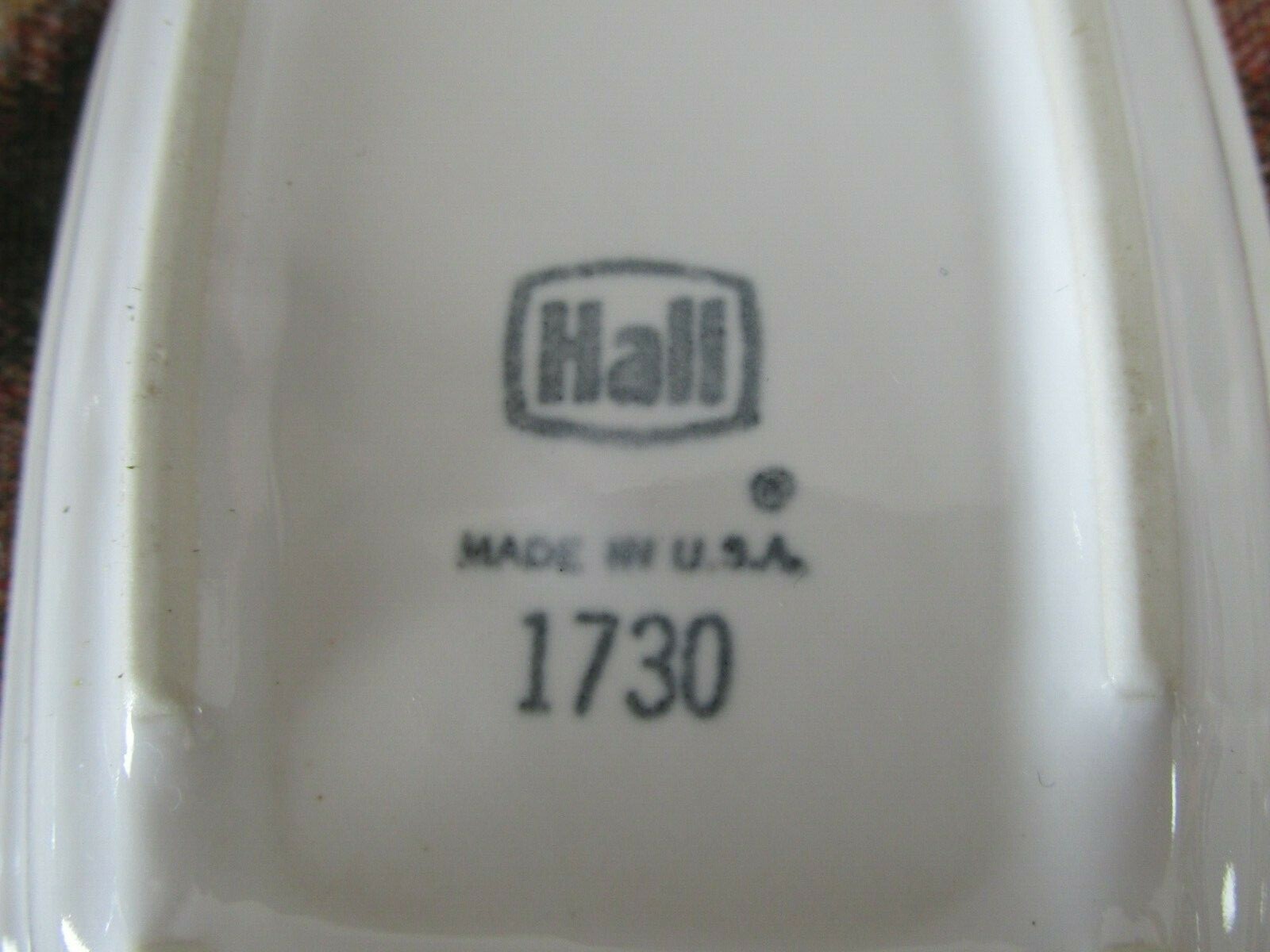 HALL Pottery No 1730 Soap Dish   USA     Free Shipping