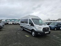 2021 ON 21 PLATE FORD TRANSIT LEADER XLWB MINIBUS 60K ULEZ FREE ZONE