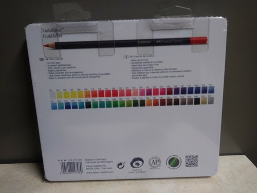 *New*Goldfaber Castell Colored Pencils Studio Quality NIB 48pc