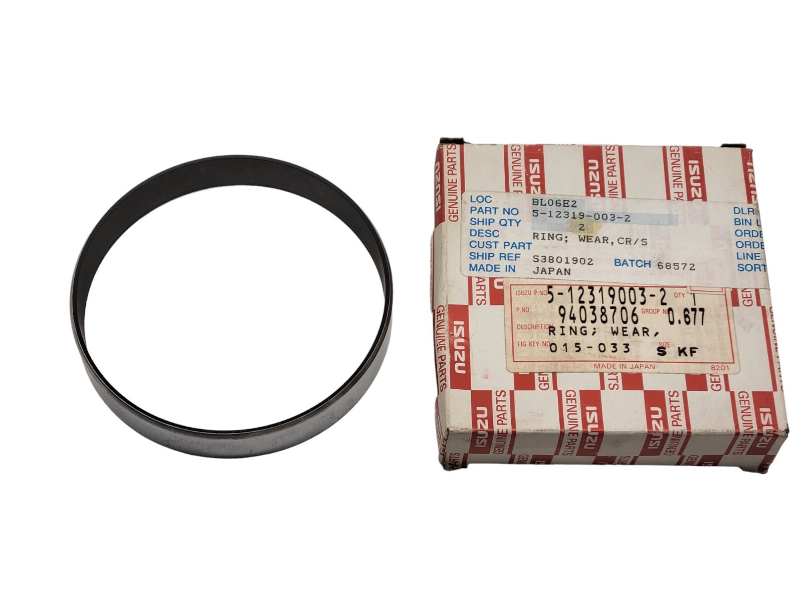 5-12319-003-2 Crankshaft Ring Wear fits Isuzu Free Shipping 5-12319-003-2 Crankshaft Ring Wear fits Isuzu Free Shipping