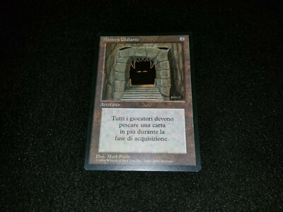 MTG 1x Revised rare artifact LP Italian FBB Howling Mine ships w/ tracking
