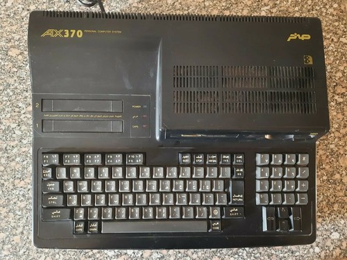 Vintage MSX2 AX370 Al Alamiah computer sakhr Super rare Vintage MSX2 AX370 Al Alamiah computer sakhr Super rare