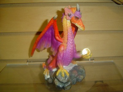 Purple/Orange Dragon With A 