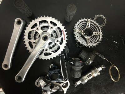 shimano deore xt 3x9 groupset
