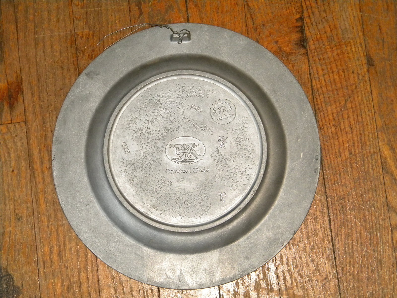 NICE Vintage 1984 CENTURY OF DEVELOPMENT HILLSBORO, KS Historical Plate