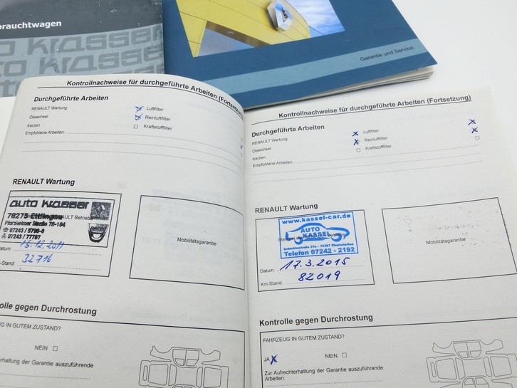 Renault Trafic II 06-14 Serviceheft Betriebsanleitung Anleitung Bordmappe - Bild 7