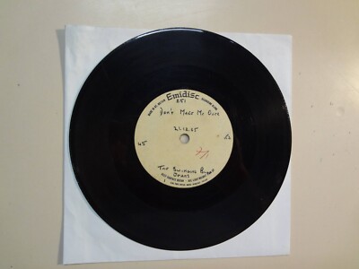 SWINGING BLUE JEANS: Don t Make Me Over-U.K. 7'' 1965 Emidisc Acetate One- Sided