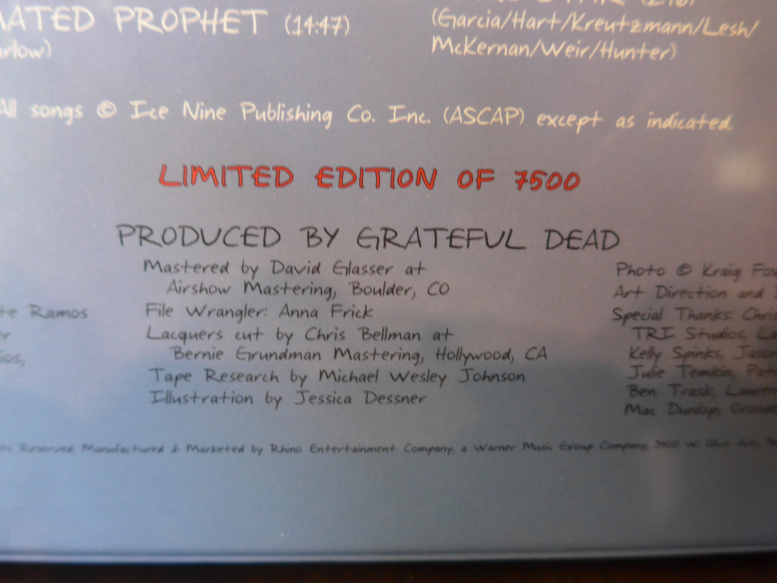 Grateful Dead - Wake Up to Find Out, March 29, 1990, RSD box set, NEW