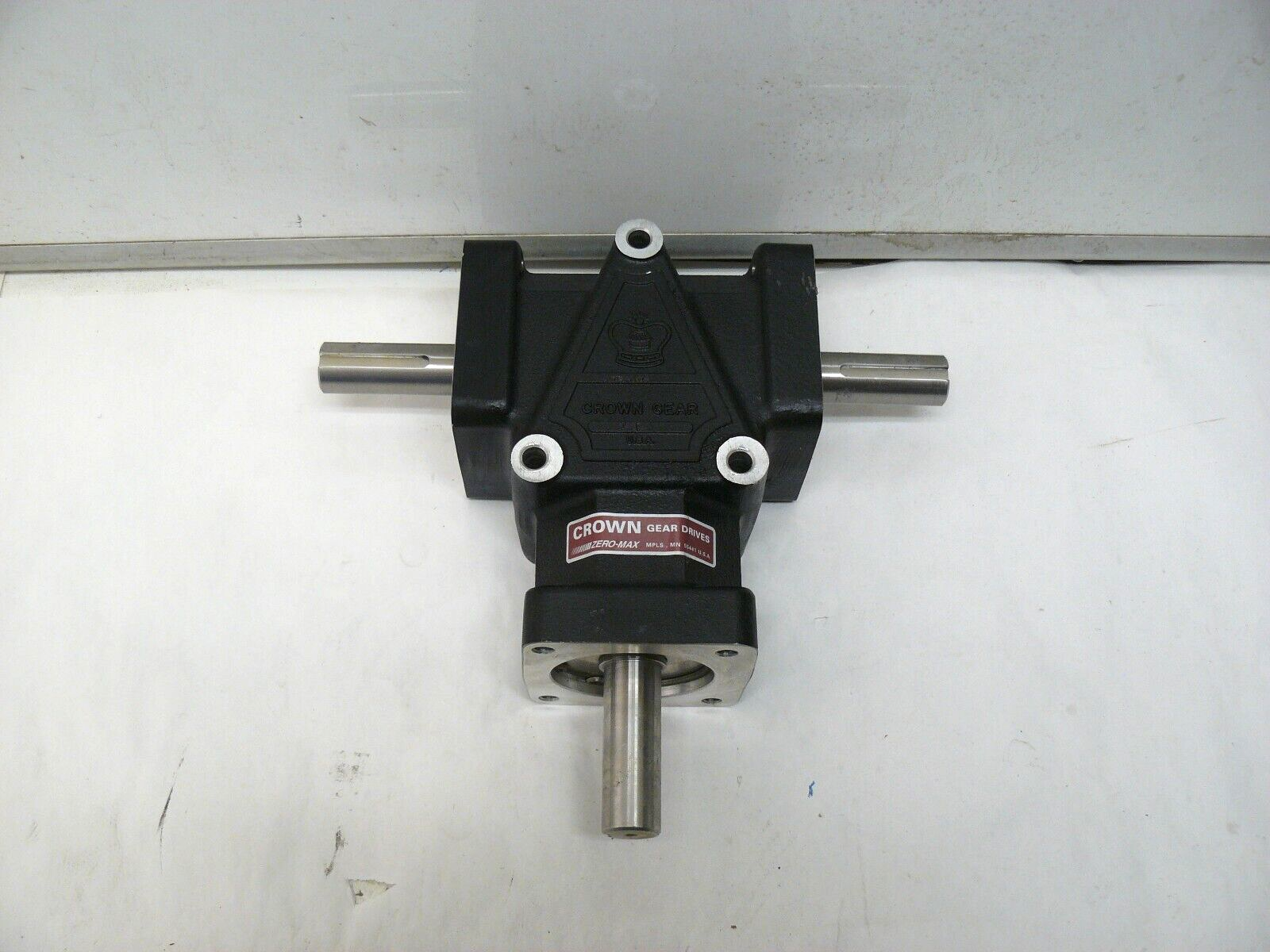 Crown Gear Zero-Max C805806 3-Way Right Angle Gearbox 2:1