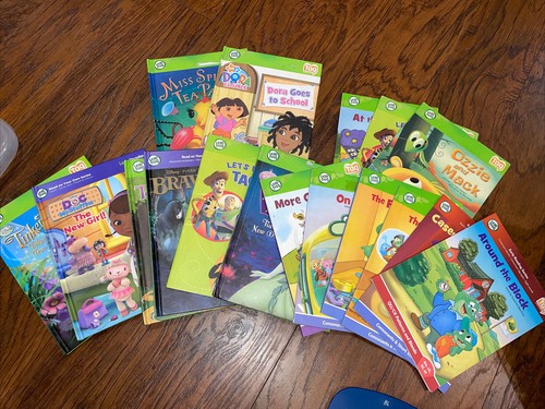 Lot of 5 LeapFrog Books Hardcover and Softcover, RANDOM MIX