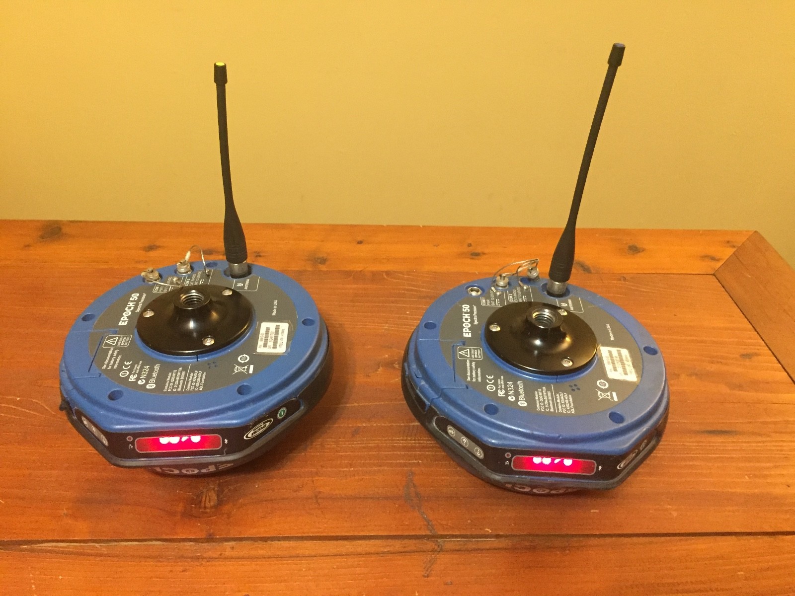 2 SPECTRA PRECISION EPOCH 50 GPS SYSTEM GNSS GLONASS 430-470 MHZ SURVEYING