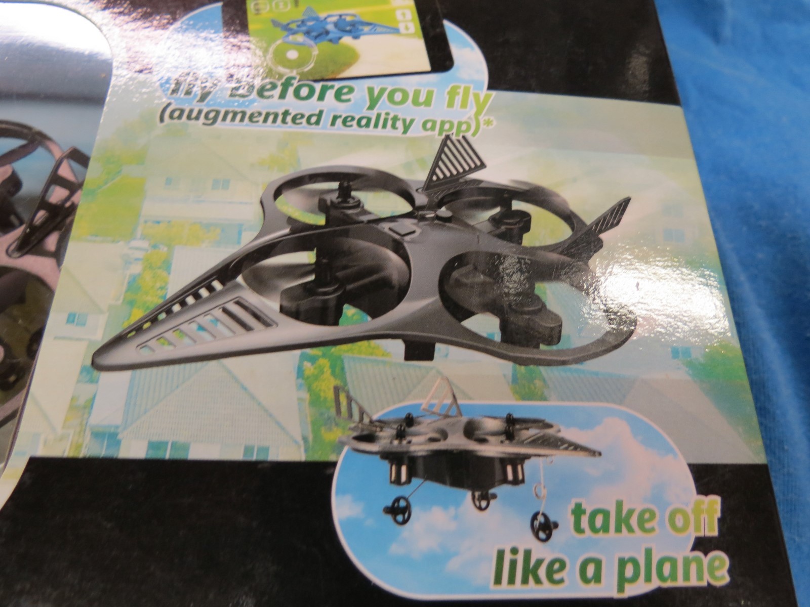 Odyssey ODY1765 Stealth NX2 Nanodrone Remote Control Black