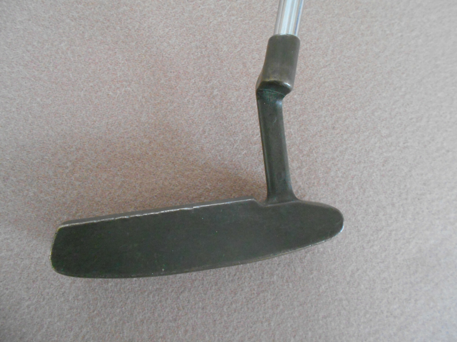 VTG ORIGINAL PING ANSER PUTTER #80020 SLOTTED BOTTOM BRASS HEAD STEEL RH 35 1/2