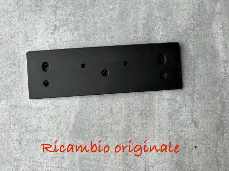 Porte Plaque Avant Alfa Romeo 166 115x342mm 156022455 Format Italien Phase 1