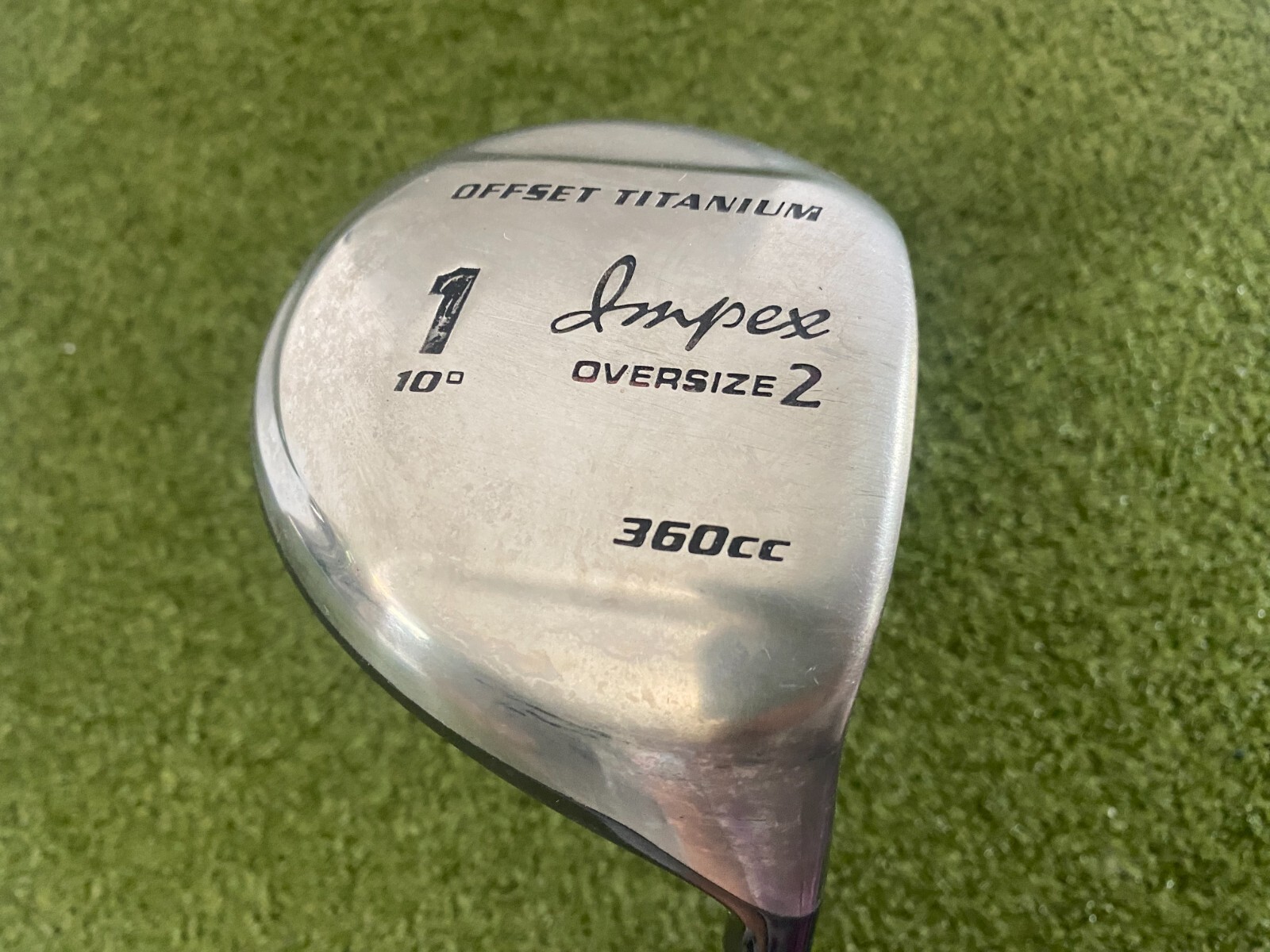 Impex Oversize 2 Offset Titanium 10* Driver RH Graman GS230 Reg Graphite (R3327)