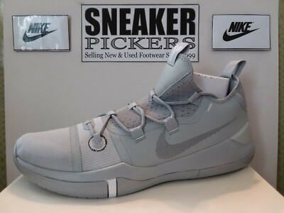 Nike Kobe A.D. TB Promo - Size: 18 - AT3874 003 - Wolf Grey / Black - White  NEW