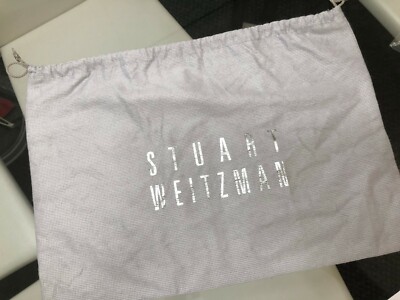 STUART WEITZMAN Empty Gray/Silver Dust Bag/Duster