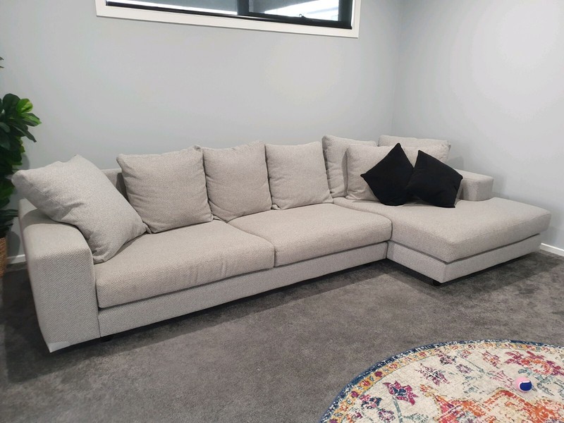 Chaise Lounge Grey Plaza Sofas Gumtree Australia Frankston