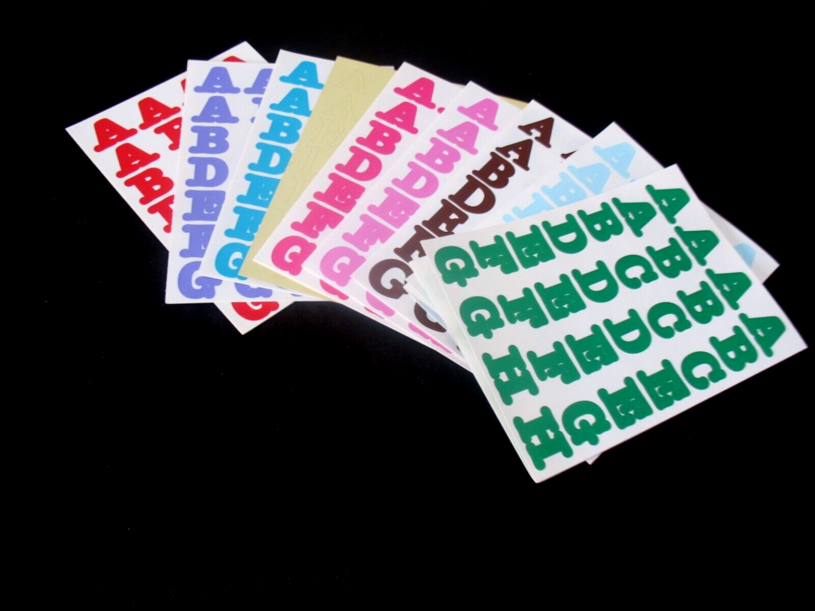Creative Memories ABC/123 Stickers - you choose