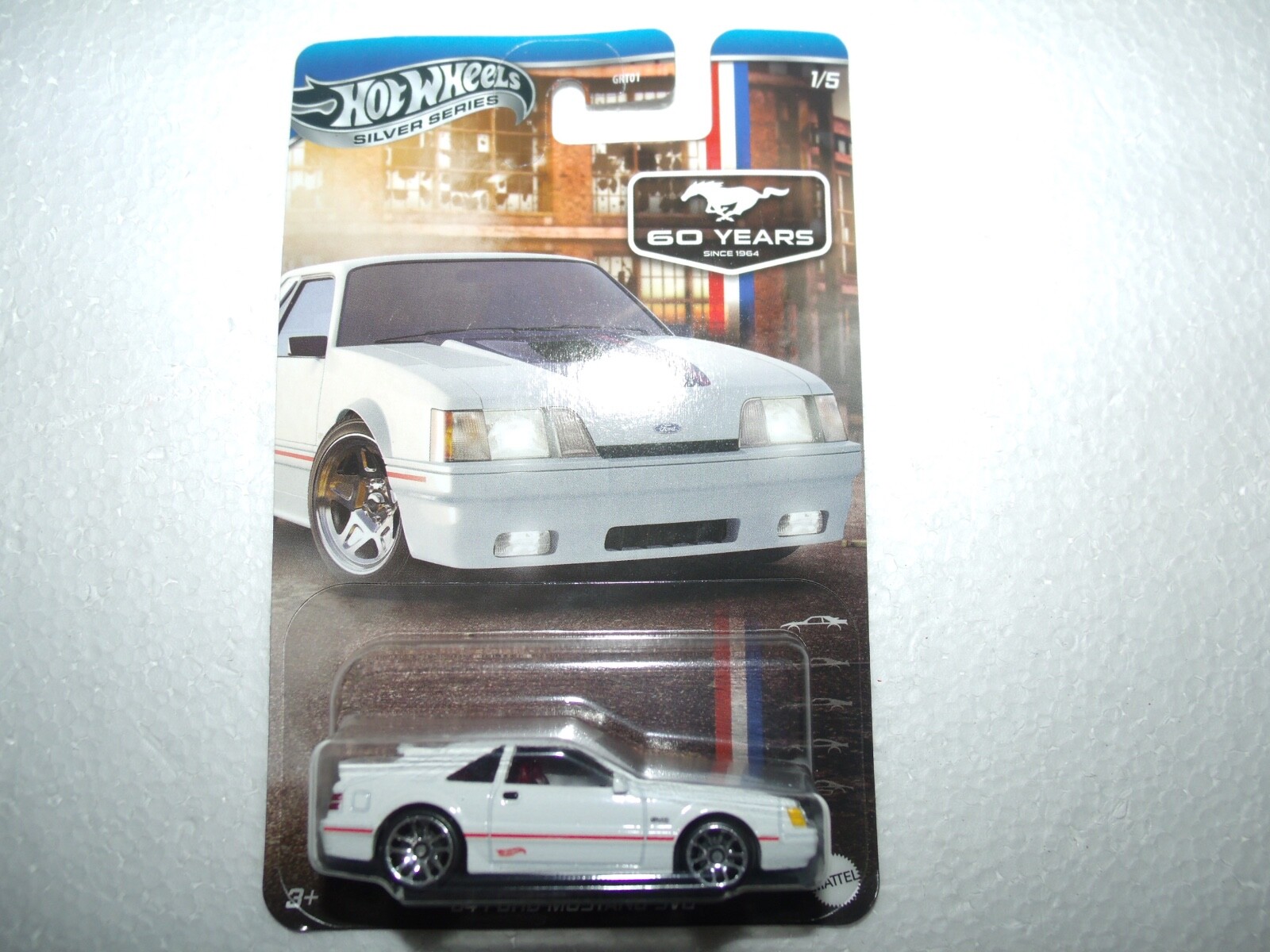 Hot Wheels Walmart Exclusive 60 Years Silver Series '84 Ford