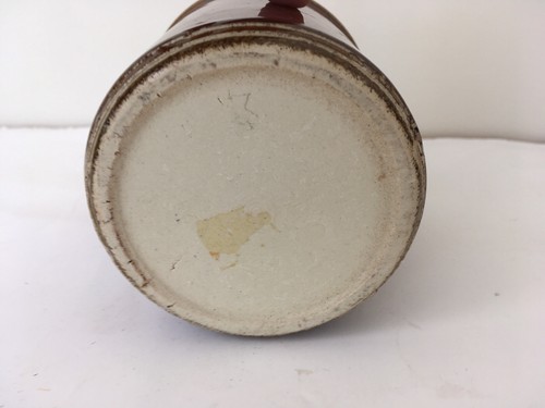 Vintage Brown Ceramic Stone Crock