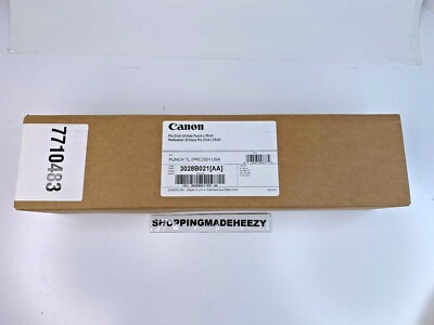 NEW Canon Pro Click 32-Hole Punch LTR-A1 3028B021AA Made in USA in Box