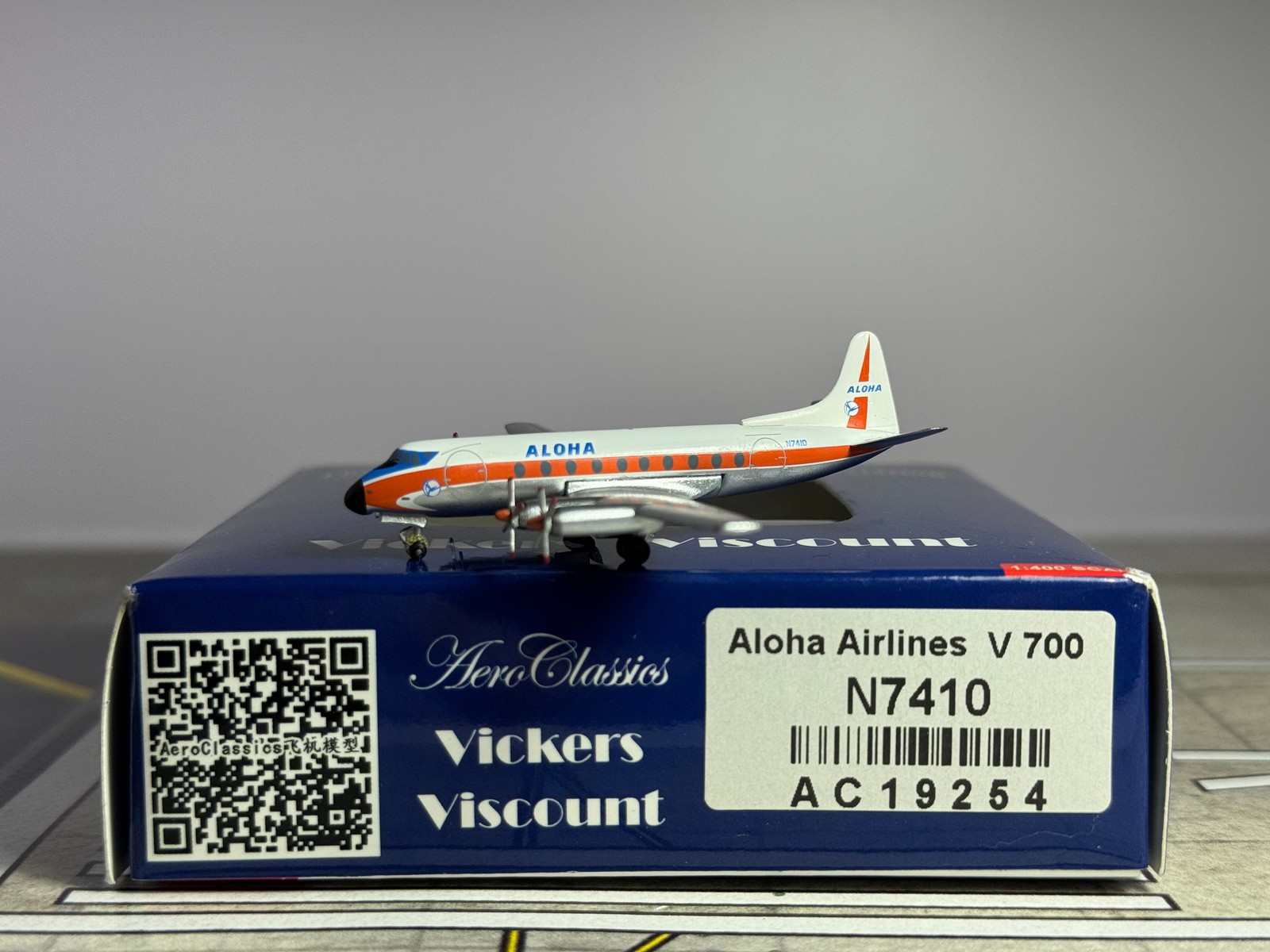 航空機・ヘリコプター herpaAloha Airlines Vickers Viscount700 航空機・ヘリコプター herpaAloha Airlines Vickers Viscount700