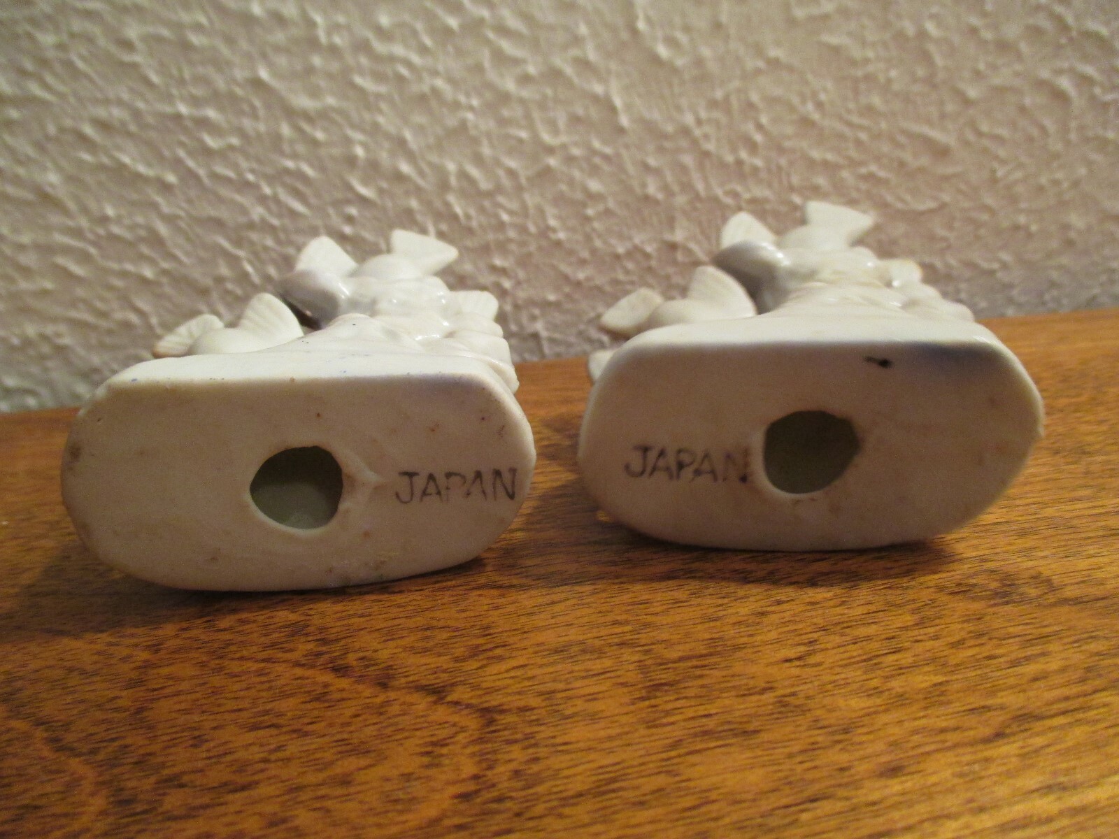 a Pair of Figural Bluebirds Birds Made in Japan