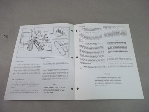 Simplicity Tractor Instruction & Parts List    27