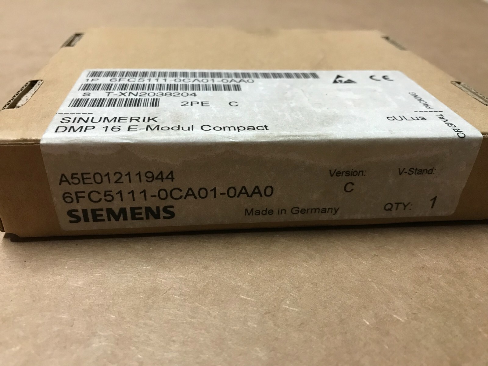 Siemens Sinumerik DMP 16 E-Modul Compact 6FC5111-0CA01-0AA0 Siemens Sinumerik DMP 16 E-Modul Compact 6FC5111-0CA01-0AA0