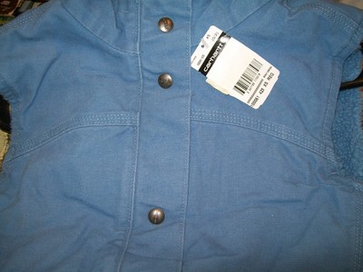 Carhartt Women's Hoody Duck Cloth Vest XS  