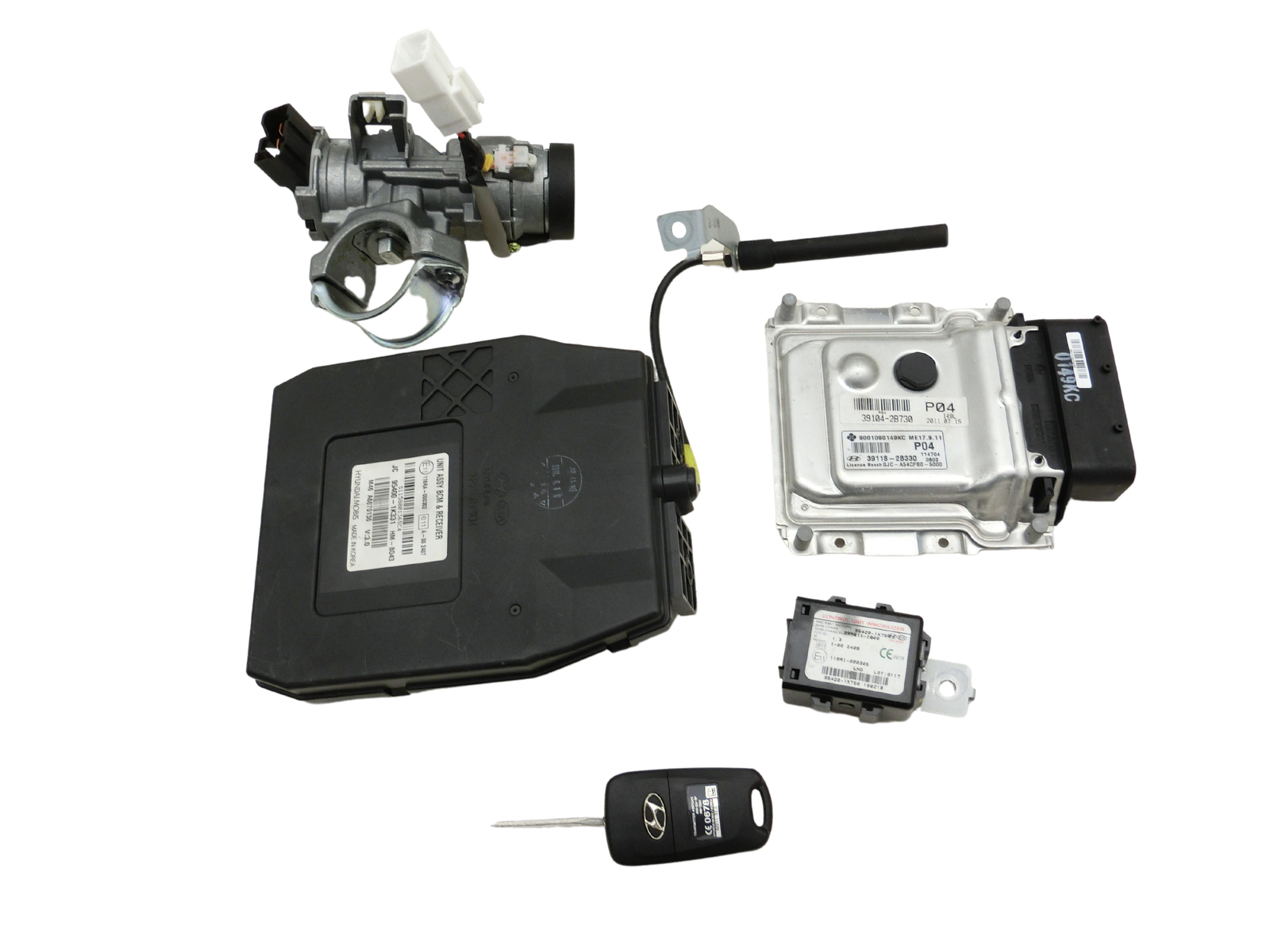 Hyundai IX20 JC 10-15 MPI 1,4 66KW Satz Motorsteuergerät ECU  - Bild 1