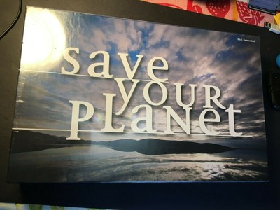 NEW Save Your Planet ~The Diplomatic Solution Board Game SEALED FREE SHIPPING