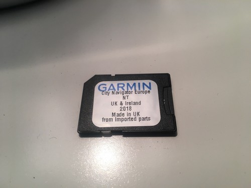 Garmin GPS 2018 Ireland & UK Street Map SD Memory Card