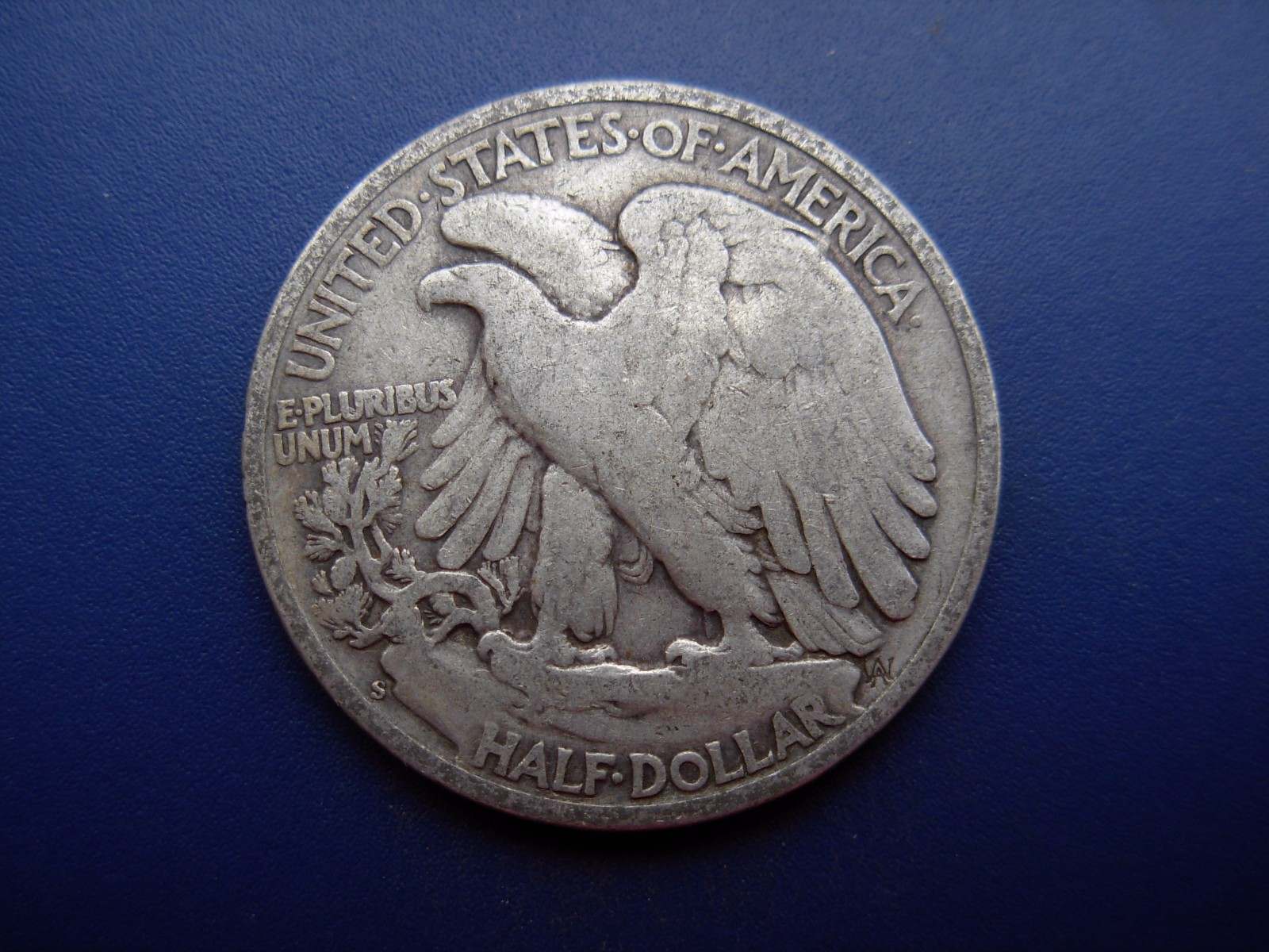 Nice original 1942-S F Walking Liberty half. #2