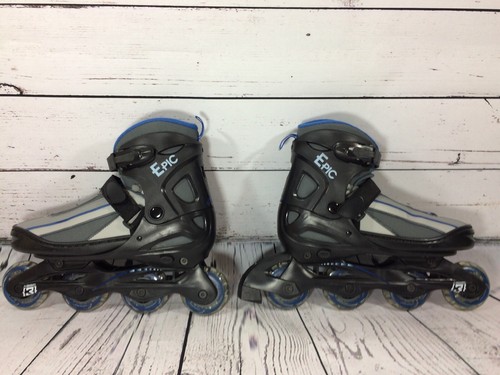 F Forward EPIC Inline Skates Size Men 8-9 in Box Excellent Condition