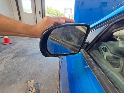2021 JEEP COMPASS Left Door Mirror black base textured,w/o signal lamp;w/o blind