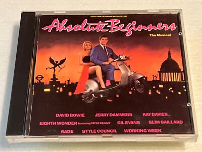 DAVID BOWIE - ABSOLUTE BEGINNERS SOUNDTRACK CD SADE STYLE COUNCIL 1986 UK VIRGIN