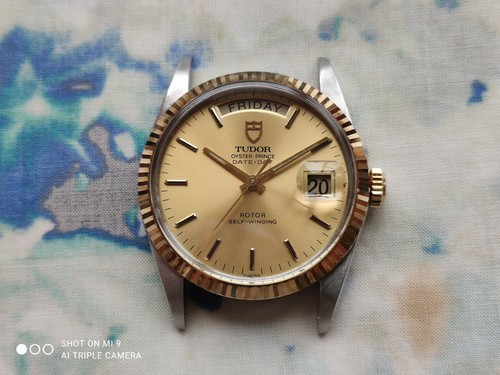 AUTHENTIC TUDOR ROLEX 94613 OYSTER PRINCE 18KSS DAY DATE AUTHENTIC TUDOR ROLEX 94613 OYSTER PRINCE 18KSS DAY DATE